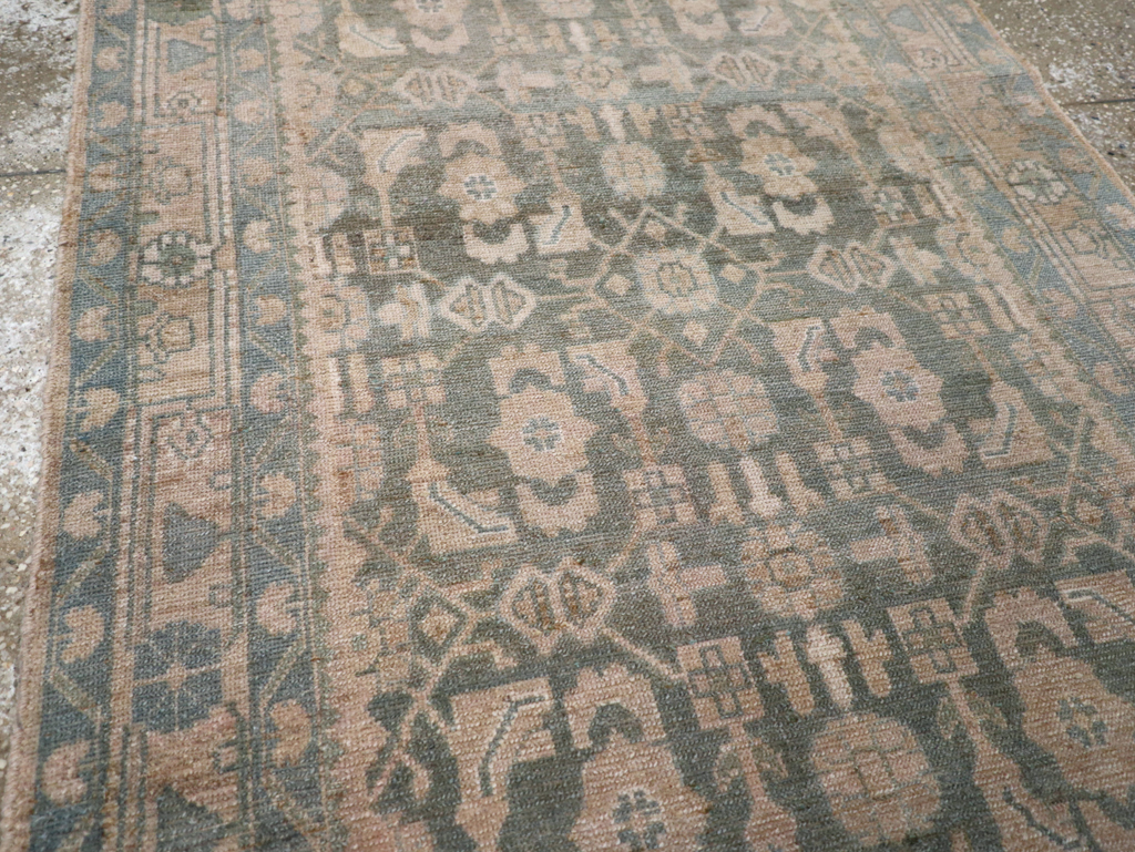 Vintage Persian Malayer Runner, No.22449 - Staging