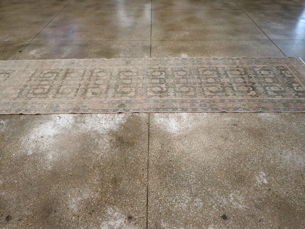 Vintage Persian Malayer Runner, No.22449 - Staging