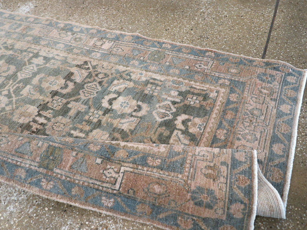 Vintage Persian Malayer Runner, No.22449 - Staging