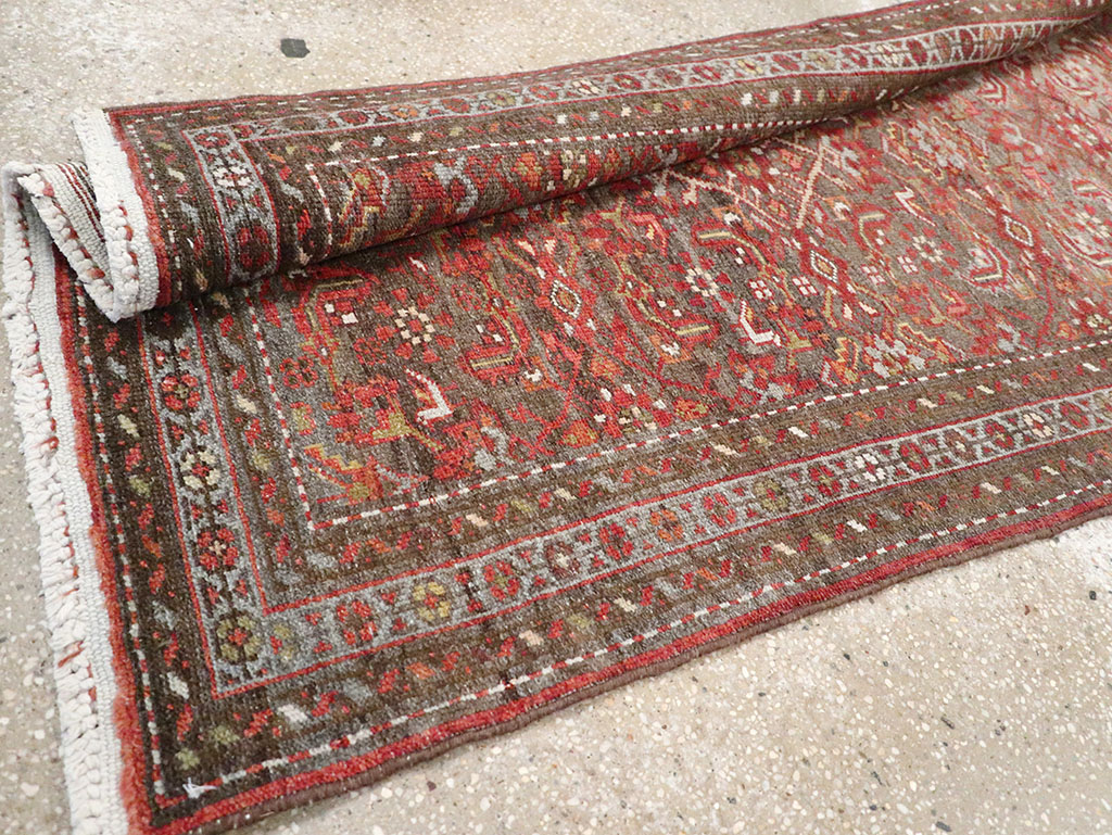 Vintage Persian Malayer Runner, No.22450 - Staging