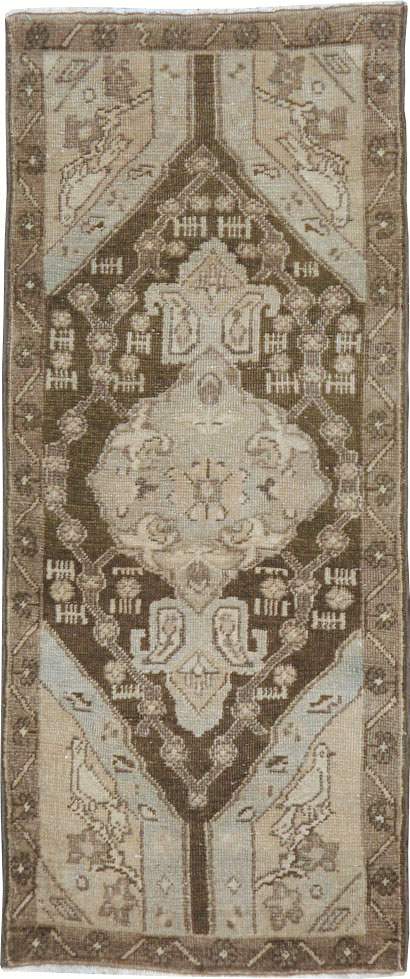Vintage Persian Malayer Rug, No.22454 - Staging