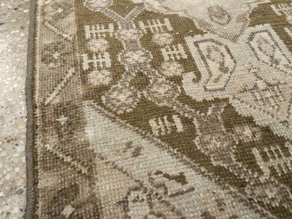 Vintage Persian Malayer Rug, No.22454 - Staging