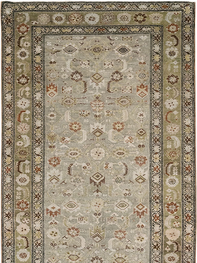 Vintage Persian Malayer Runner, No.22465 - Staging