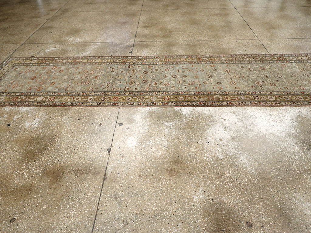 Vintage Persian Malayer Runner, No.22465 - Staging