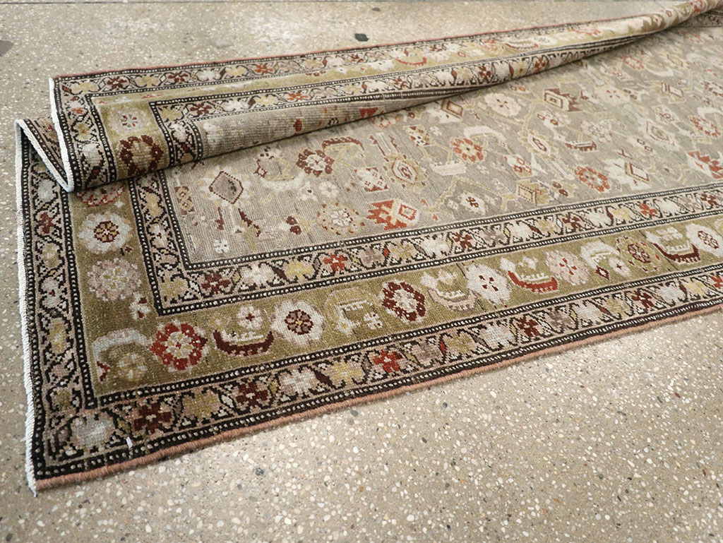 Vintage Persian Malayer Runner, No.22465 - Staging