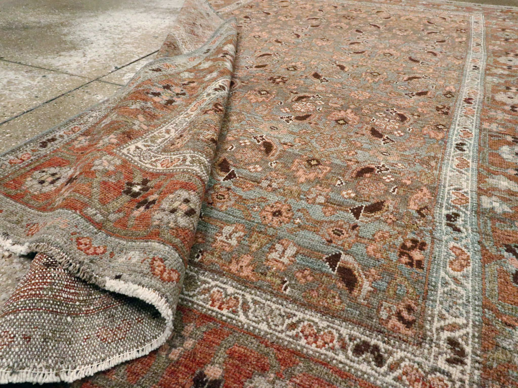 Antique Persian Bidjar Rug, No.22472 - Staging