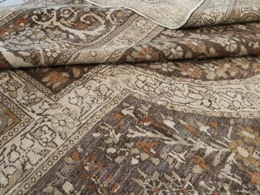 Antique Persian Yazd Carpet, No.22473 - Staging