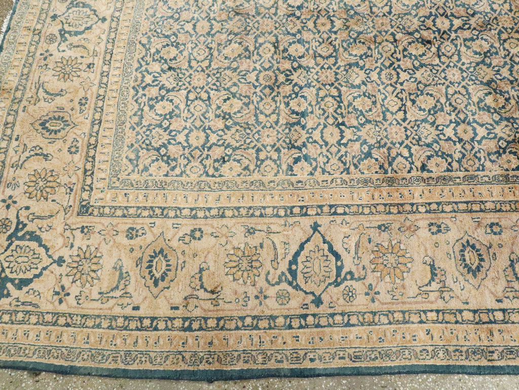 Antique Persian Mahal Carpet, No.22475 - Staging