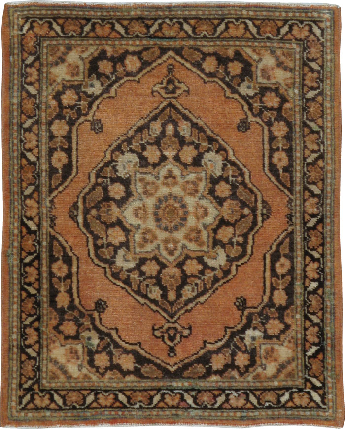 Antique Persian Tabriz Rug, No.22479 - Staging
