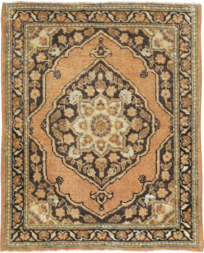 Antique Persian Tabriz Rug, No.22479 - Staging