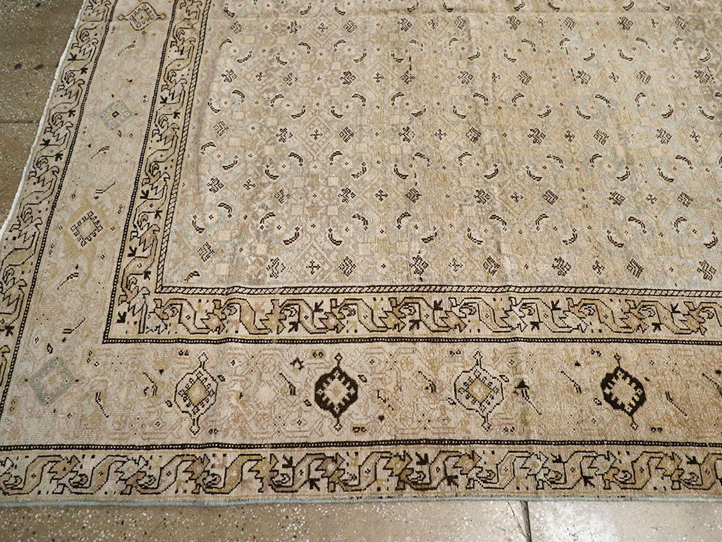 Vintage Persian Malayer Carpet, No.22494 - Staging