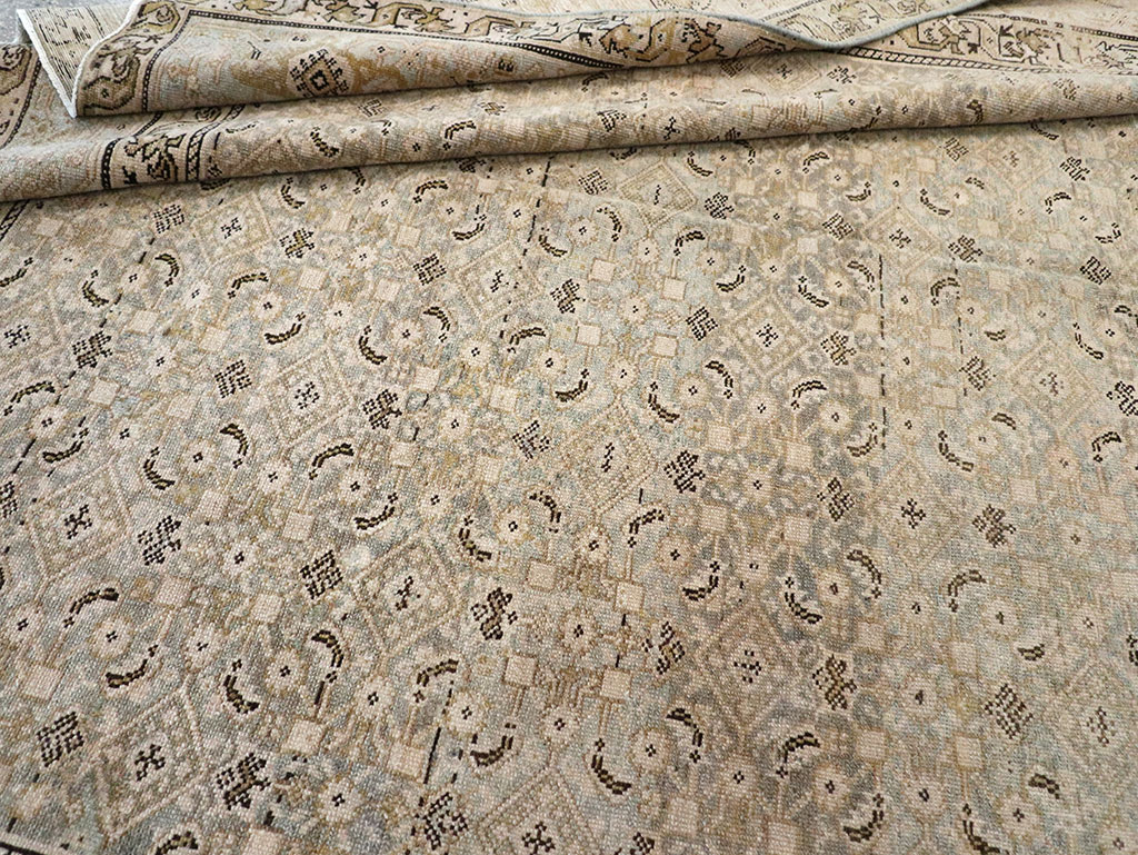 Vintage Persian Malayer Carpet, No.22494 - Staging