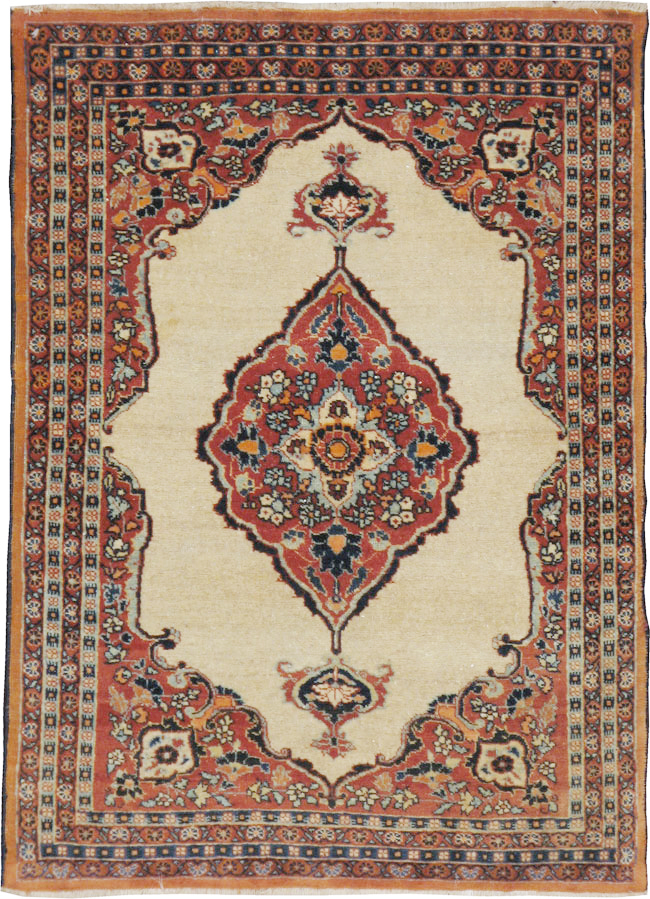 Antique Persian Tabriz Hagi Jalili Rug, No.22495 - Staging