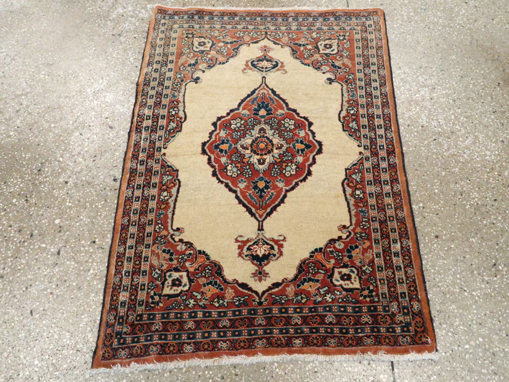 Antique Persian Tabriz Hagi Jalili Rug, No.22495 - Staging
