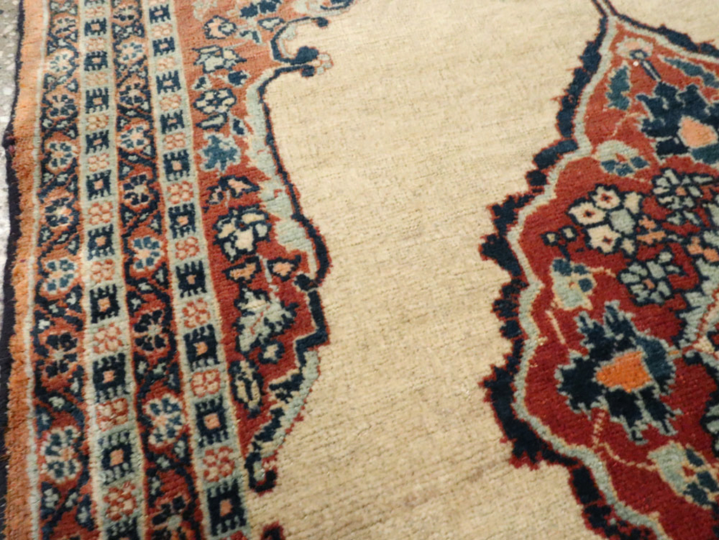 Antique Persian Tabriz Hagi Jalili Rug, No.22495 - Staging