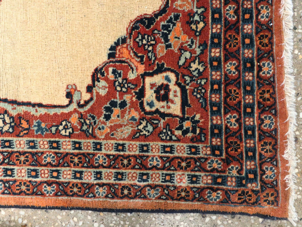 Antique Persian Tabriz Hagi Jalili Rug, No.22495 - Staging