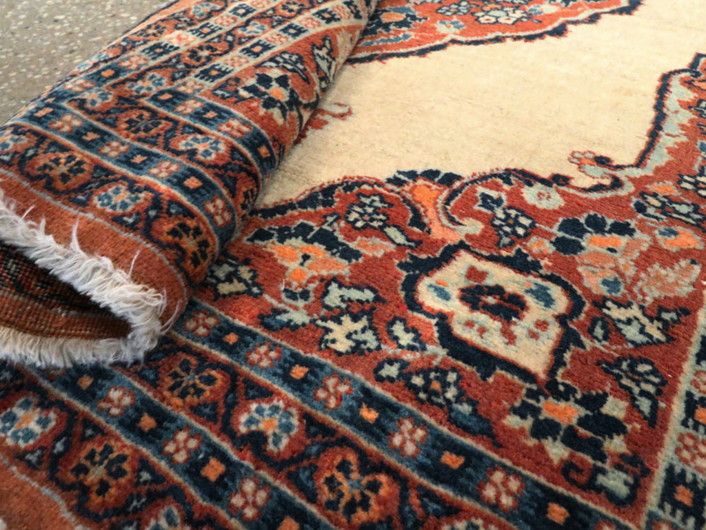 Antique Persian Tabriz Hagi Jalili Rug, No.22495 - Staging