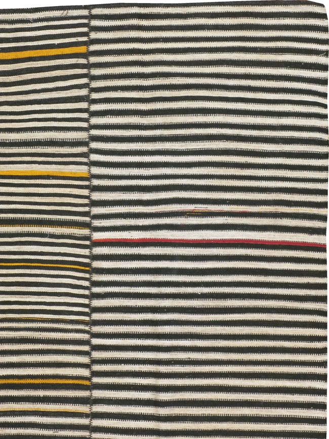 Vintage Persian Flatweave Kilim, No.22509 - Staging