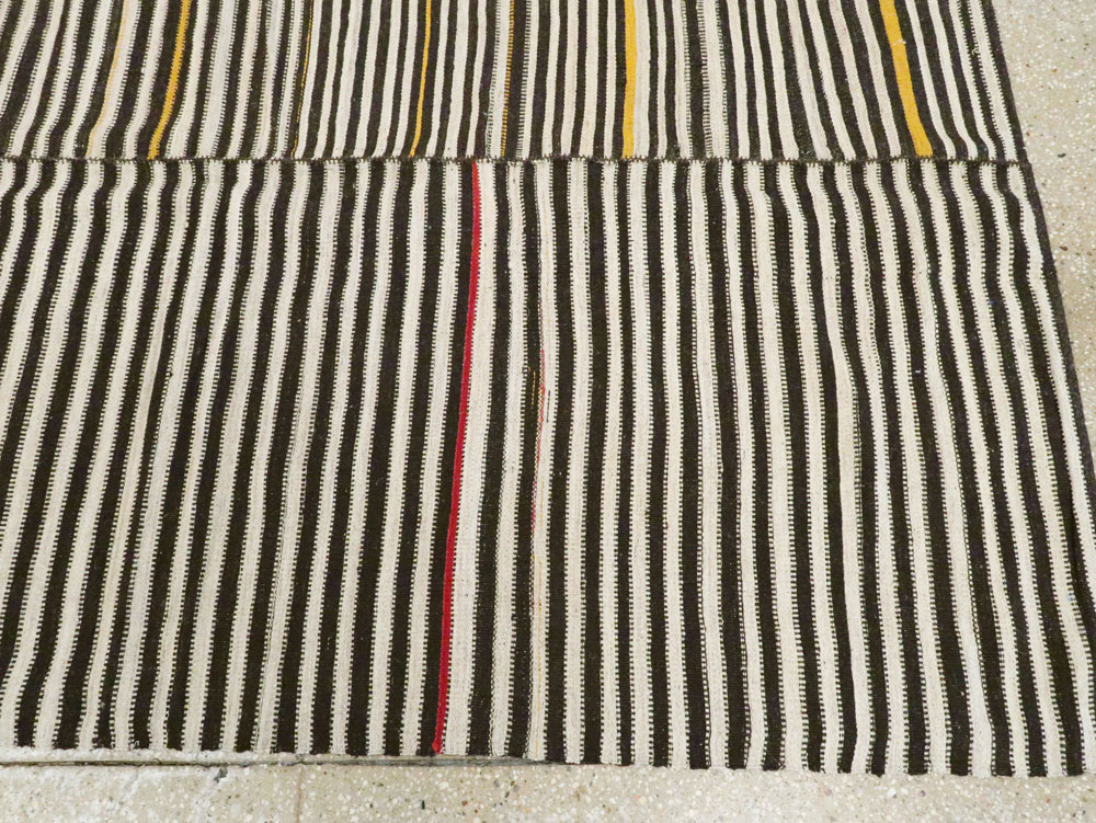 Vintage Persian Flatweave Kilim, No.22509 - Staging