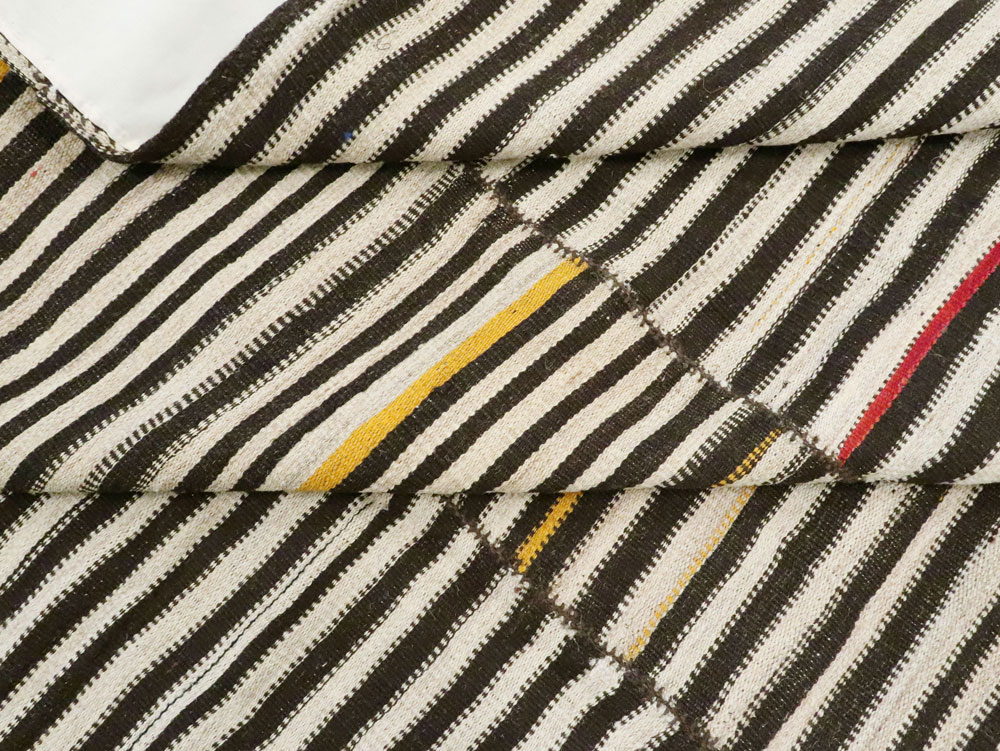 Vintage Persian Flatweave Kilim, No.22509 - Staging