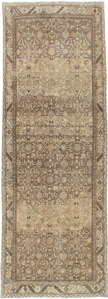 Vintage Persian Malayer Rug, No.22520 - Staging