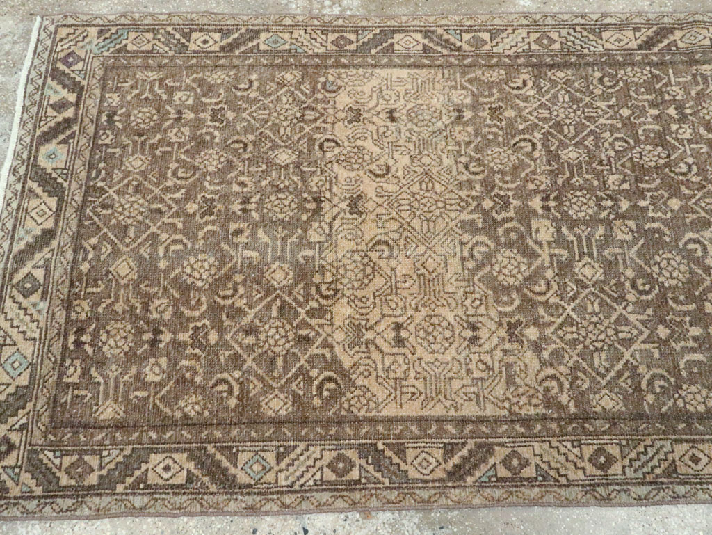Vintage Persian Malayer Rug, No.22520 - Staging