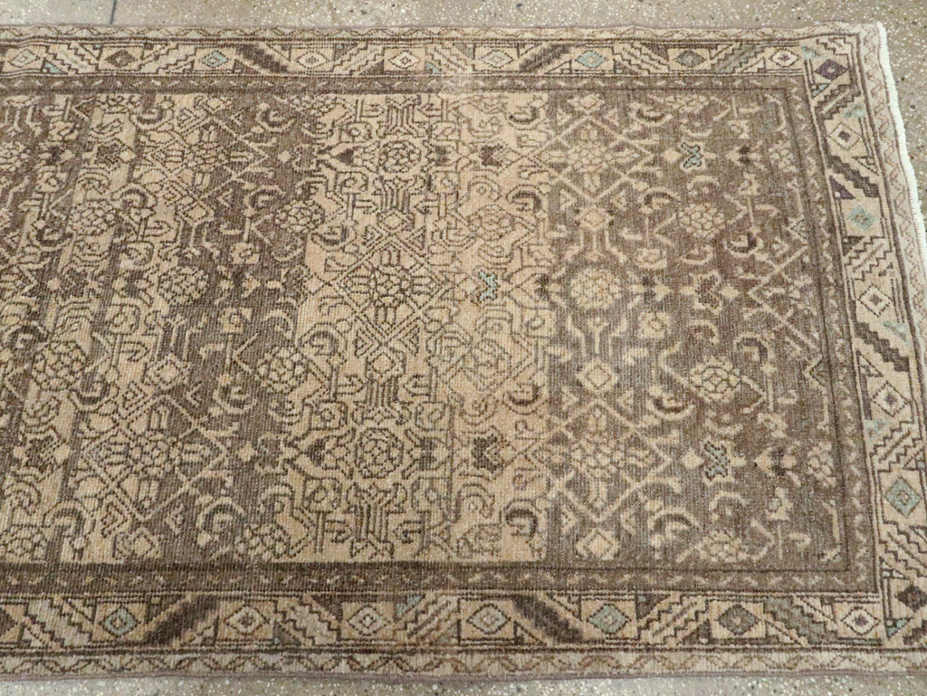 Vintage Persian Malayer Rug, No.22520 - Staging