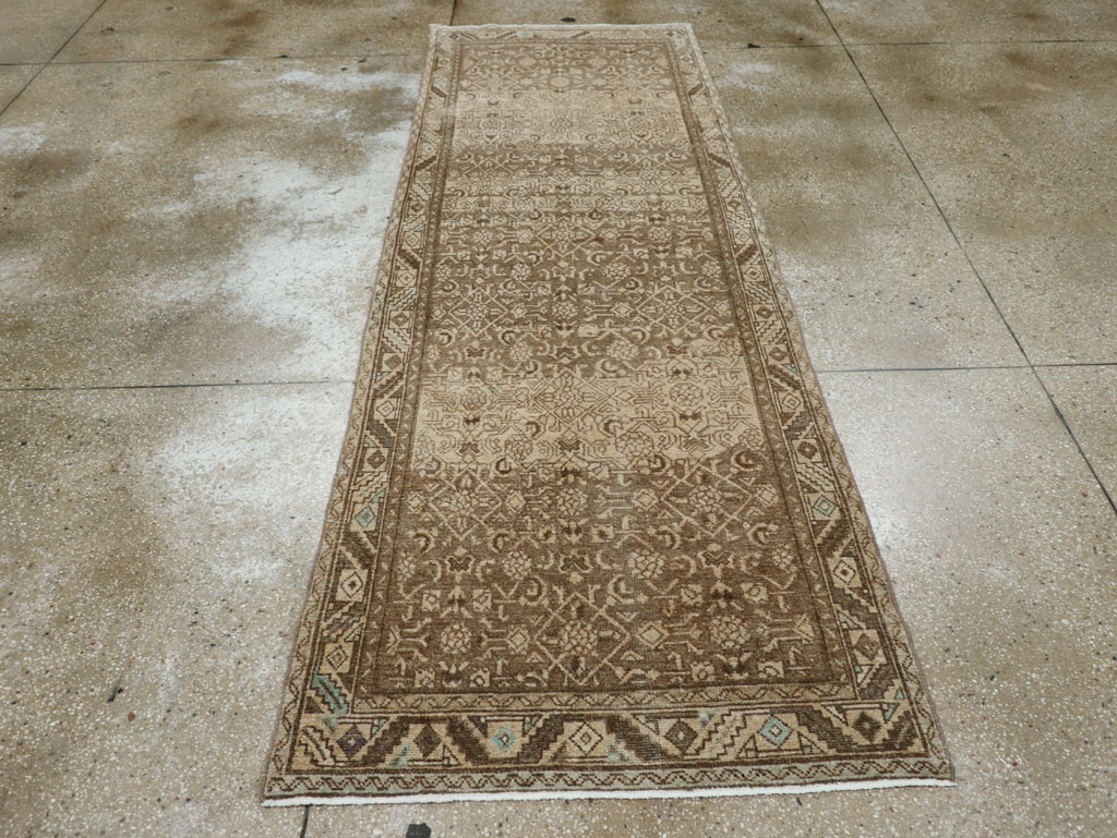 Vintage Persian Malayer Rug, No.22520 - Staging