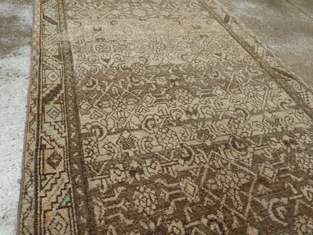 Vintage Persian Malayer Rug, No.22520 - Staging