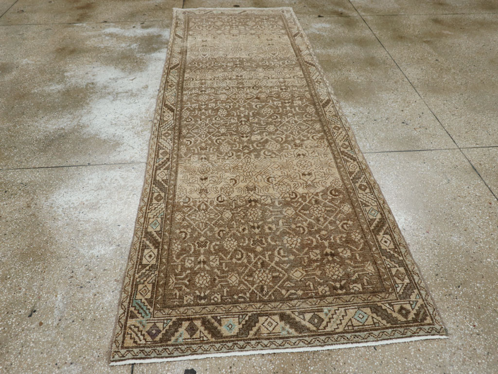 Vintage Persian Malayer Rug, No.22520 - Staging