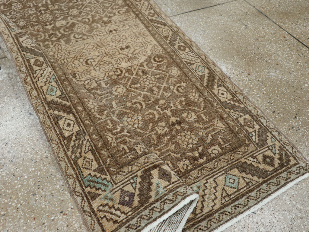 Vintage Persian Malayer Rug, No.22520 - Staging