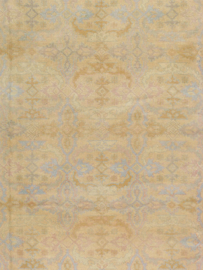 Vintage Spanish Cuenca Oversize Carpet, No.22524 - Staging
