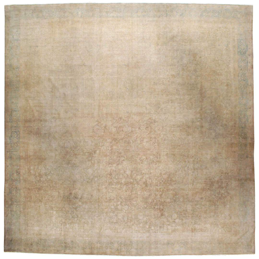 Antique Indian Lahore Carpet, No.22526 - Staging