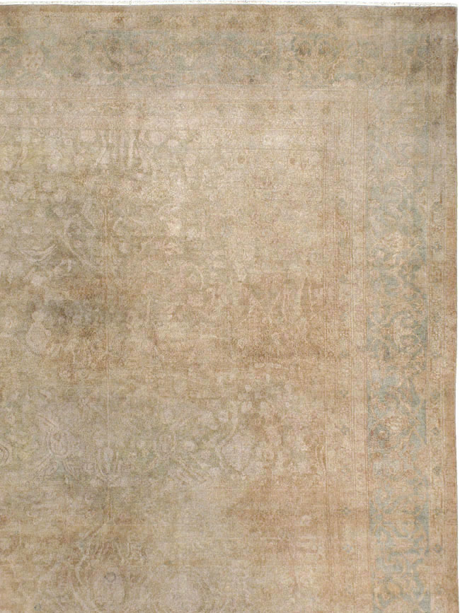 Antique Indian Lahore Carpet, No.22526 - Staging