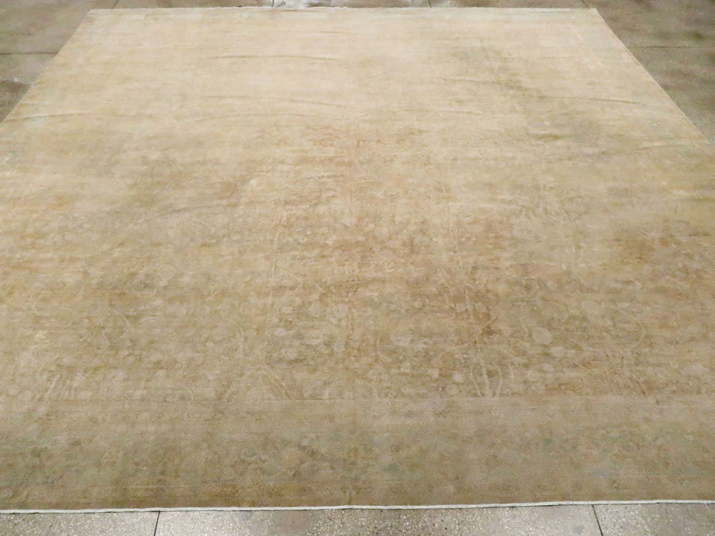 Antique Indian Lahore Carpet, No.22526 - Staging