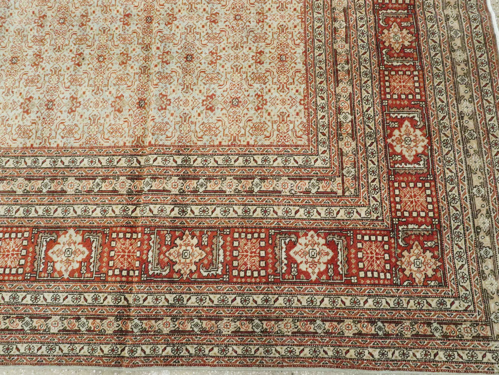 Antique Persian Tabriz Carpet, No.22529 - Staging