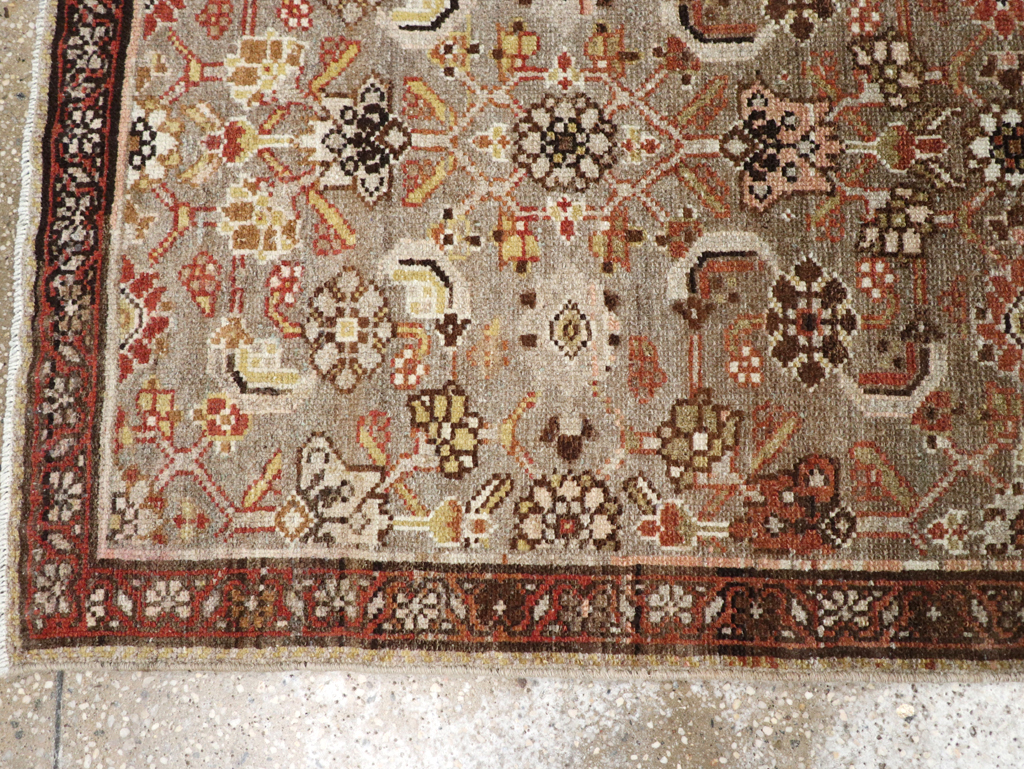 Vintage Persian Malayer Runner, No.22532 - Staging