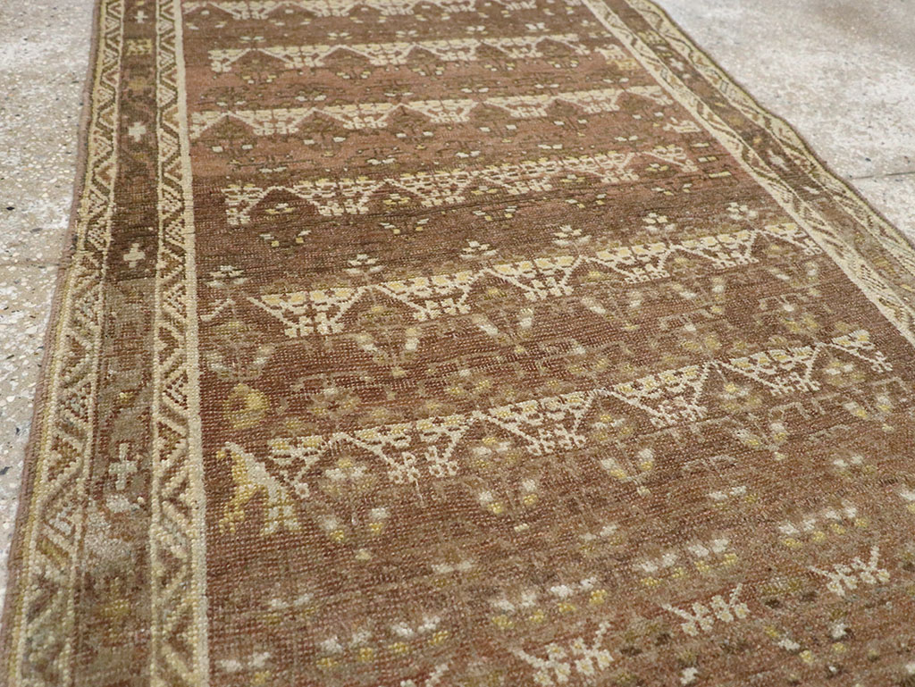 Antique Persian Malayer Runner Rug, No.22541 - Staging