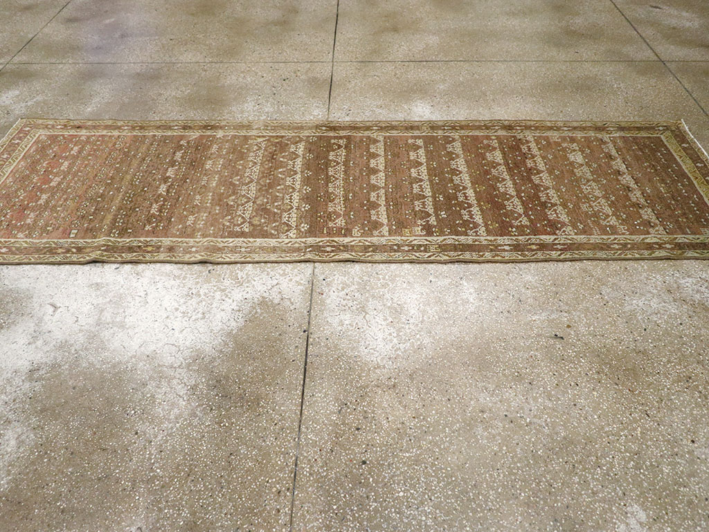 Antique Persian Malayer Runner Rug, No.22541 - Staging