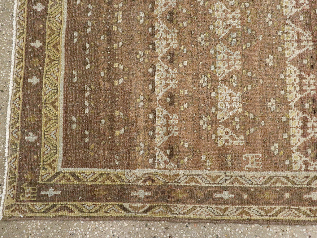 Antique Persian Malayer Runner Rug, No.22541 - Staging