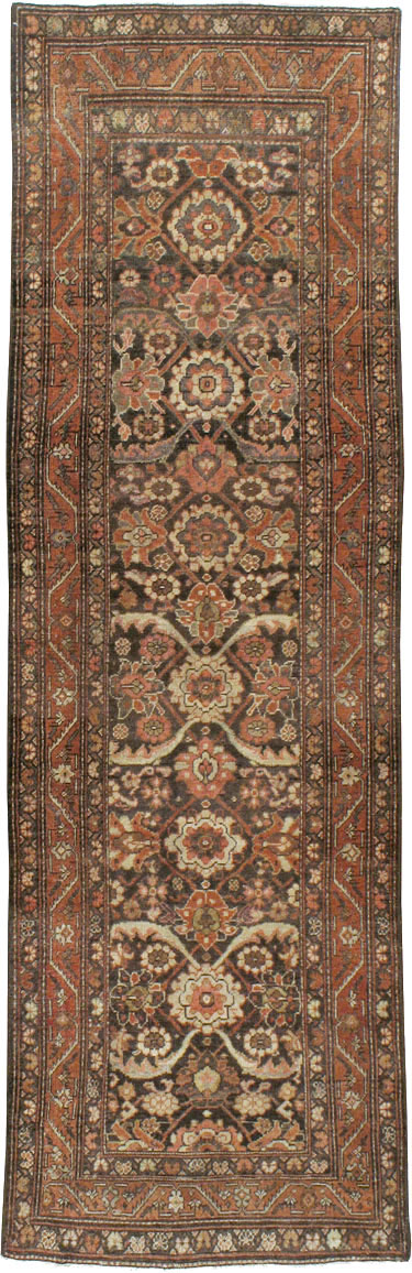 Vintage Persian Malayer Runner, No.22571 - Staging