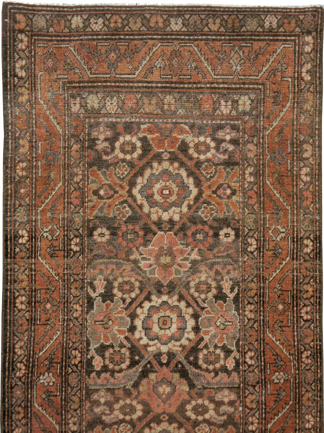 Vintage Persian Malayer Runner, No.22571 - Staging