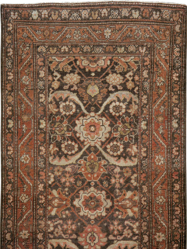 Vintage Persian Malayer Runner, No.22571 - Staging