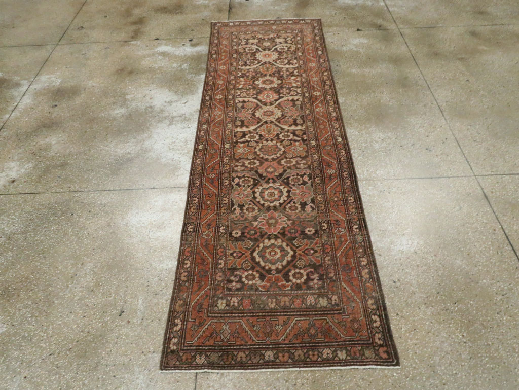 Vintage Persian Malayer Runner, No.22571 - Staging