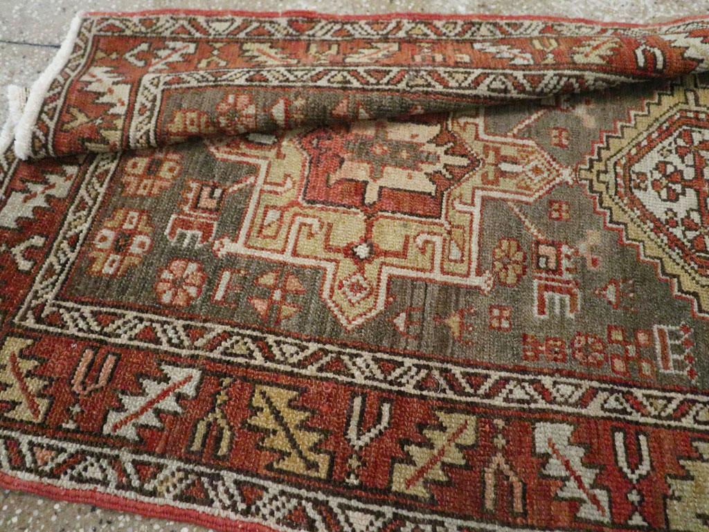Vintage Persian Karajeh Runner, No.22572 - Staging