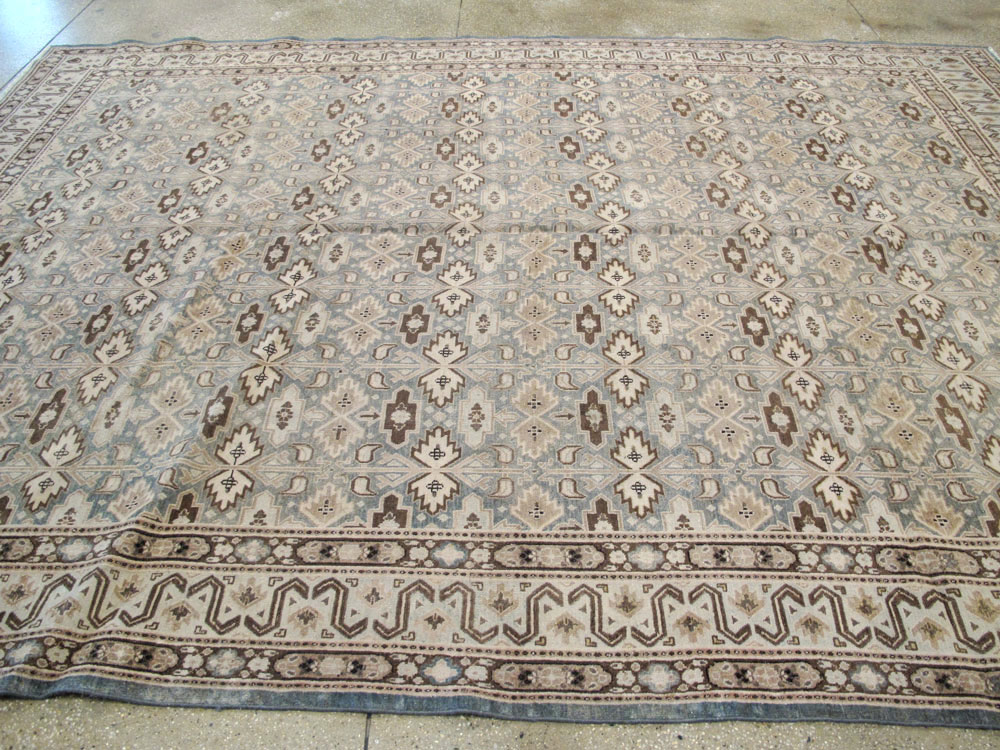 Antique Persian Khorossan Carpet, No.22581 - Staging