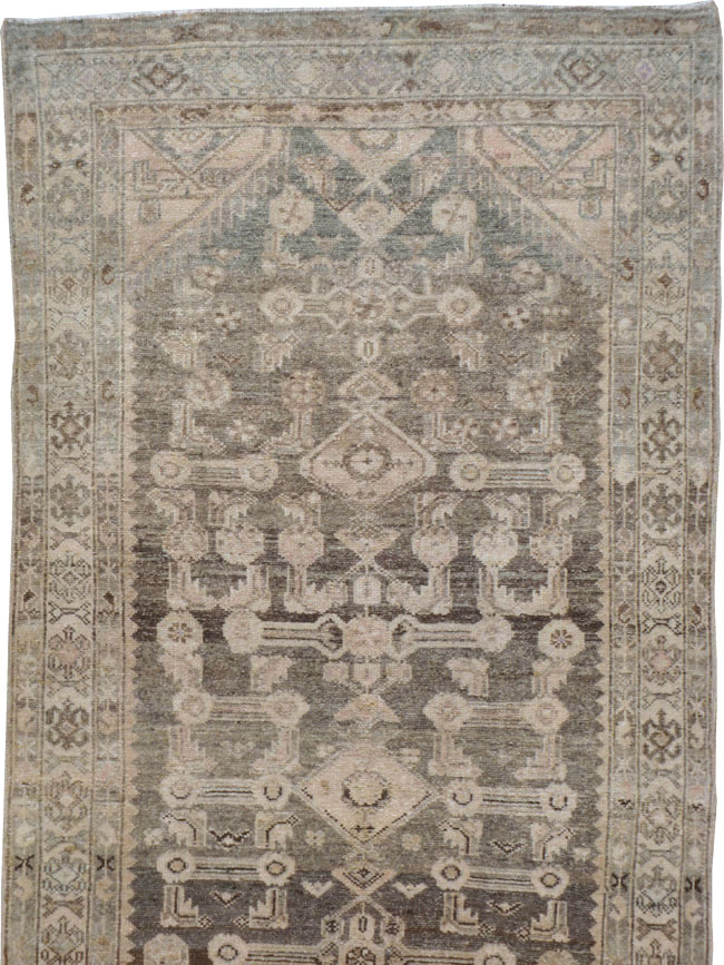 Vintage Persian Malayer Runner, No.22582 - Staging