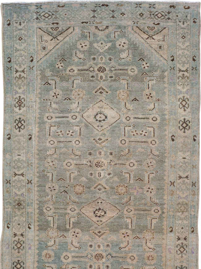 Vintage Persian Malayer Runner, No.22582 - Staging