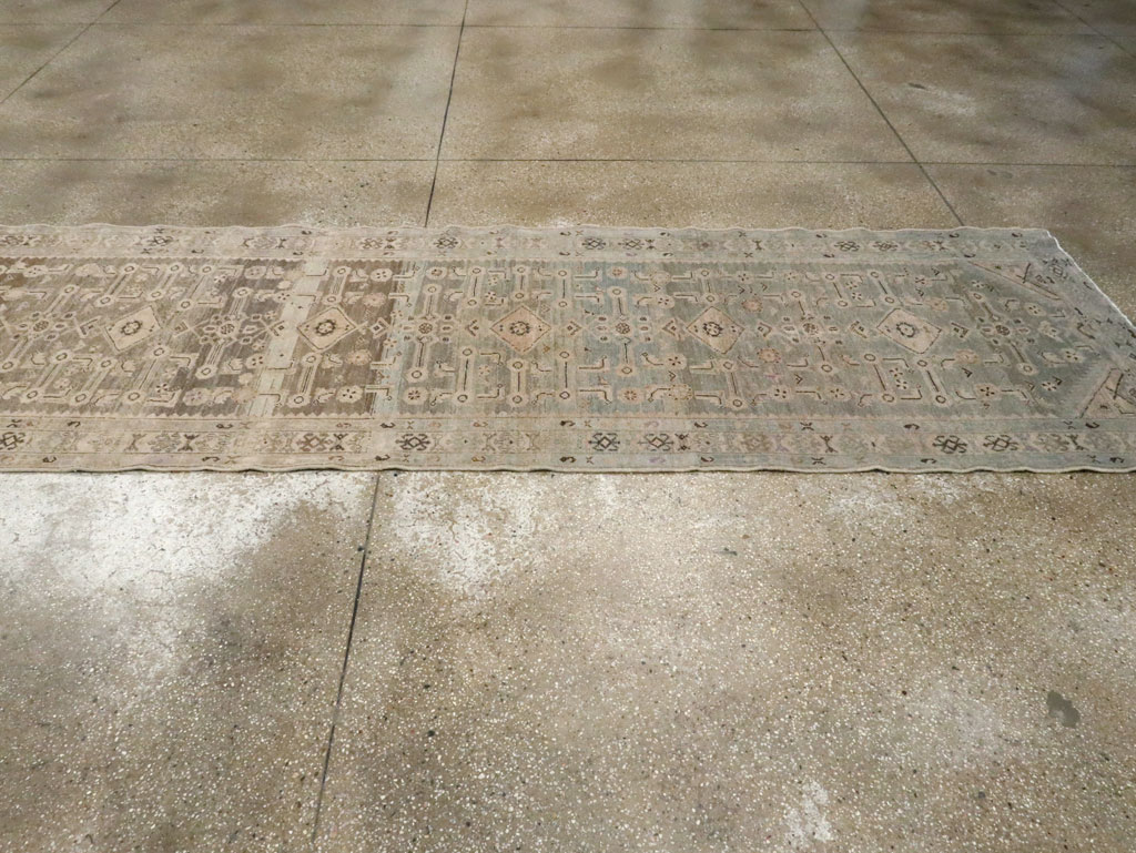 Vintage Persian Malayer Runner, No.22582 - Staging