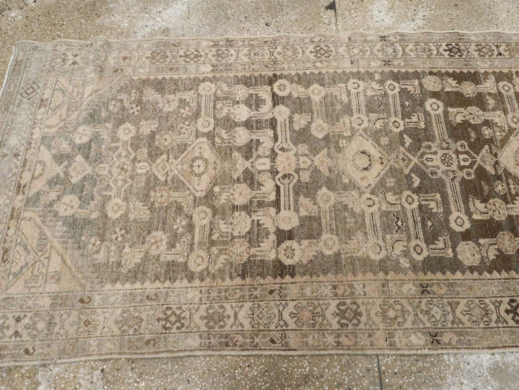 Vintage Persian Malayer Runner, No.22582 - Staging